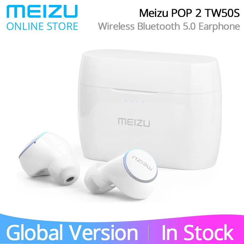 Глобальная версия Meizu POP 2 POP2 TW50S двойные настоящие беспроводные наушники Bluetooth 5 0