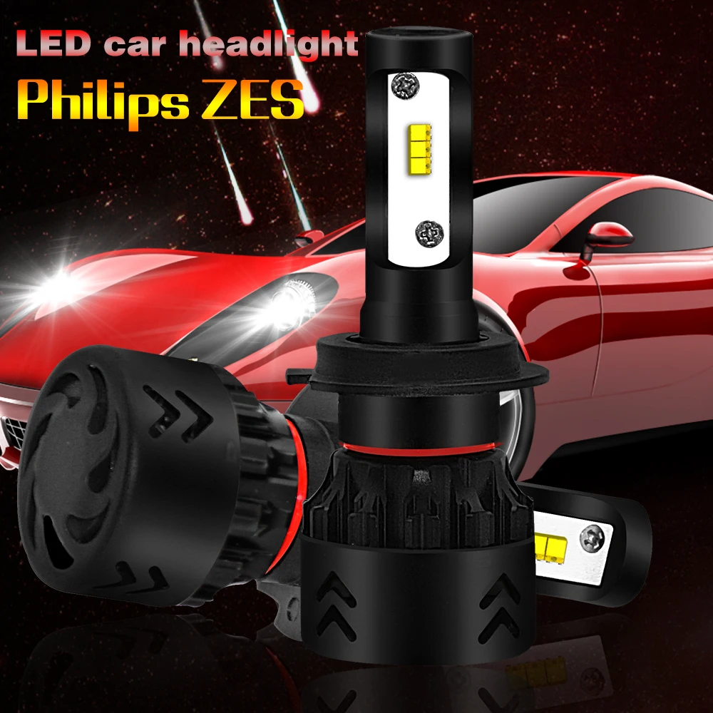 

Super Bright Car Headlight H1 9003 H4 H7 H8 H9 H11 9005 9006 Auto Headlamp COB Fog Light Bulb 9600LM 6000k 9V 36V Brand COB