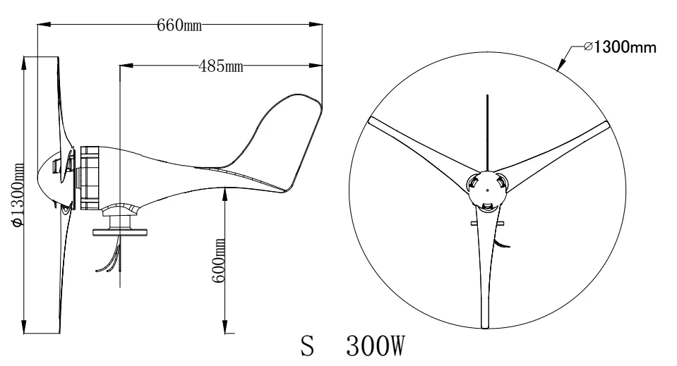 Ветряные мельницы для электричества маленький ветряной генератор мощностью 300