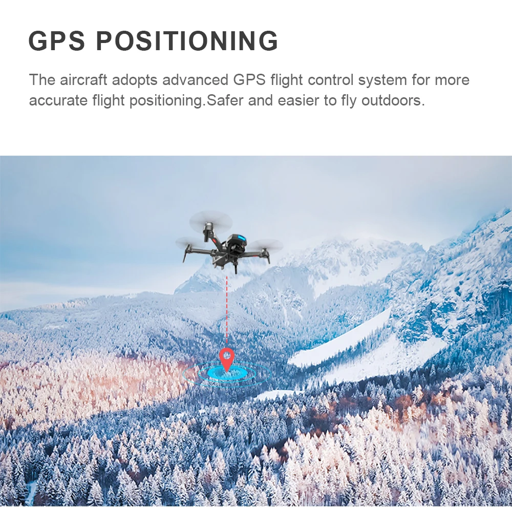 AOSENMA CG033 бесщеточный двигатель FPV Вертолет с 1080P HD wifi Gimbal Камера Двойной gps складной