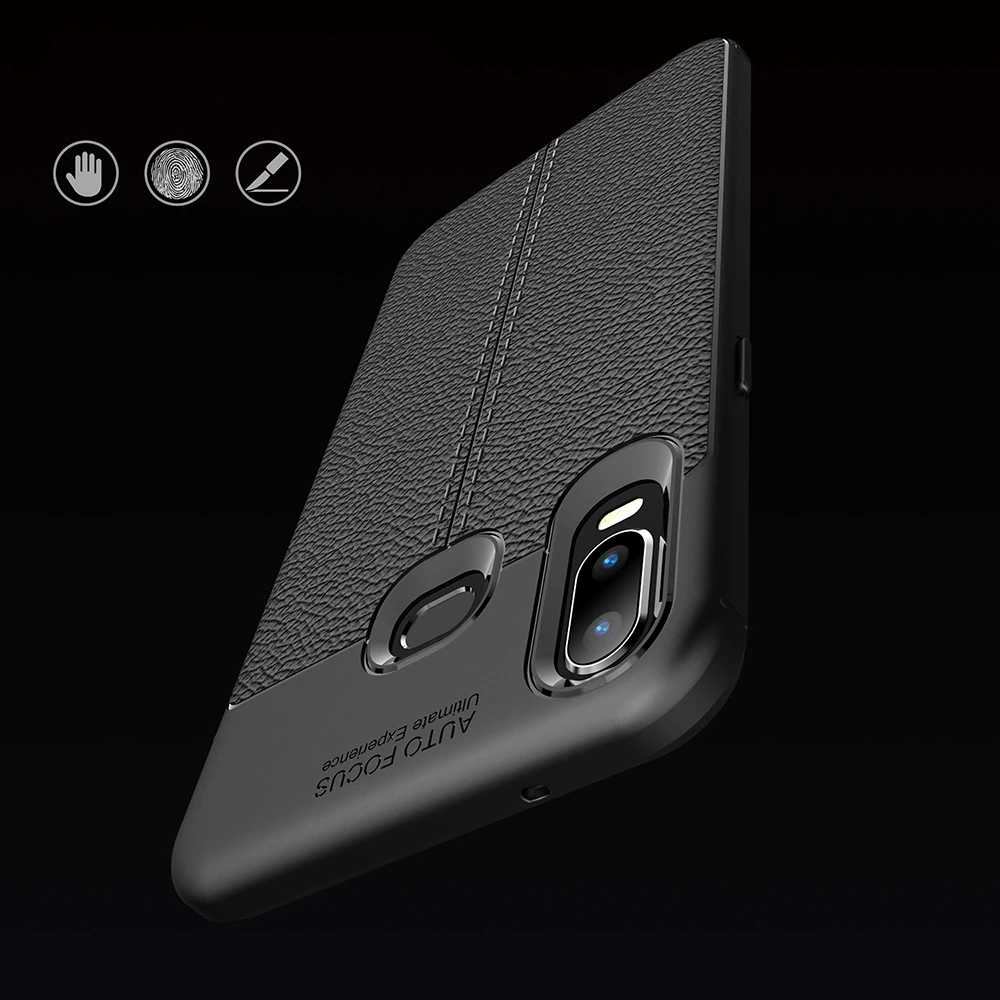 ZGAR чехол для Samsung Galaxy A6S Роскошные простые Чехлы мягкие мужские и женские чехлы