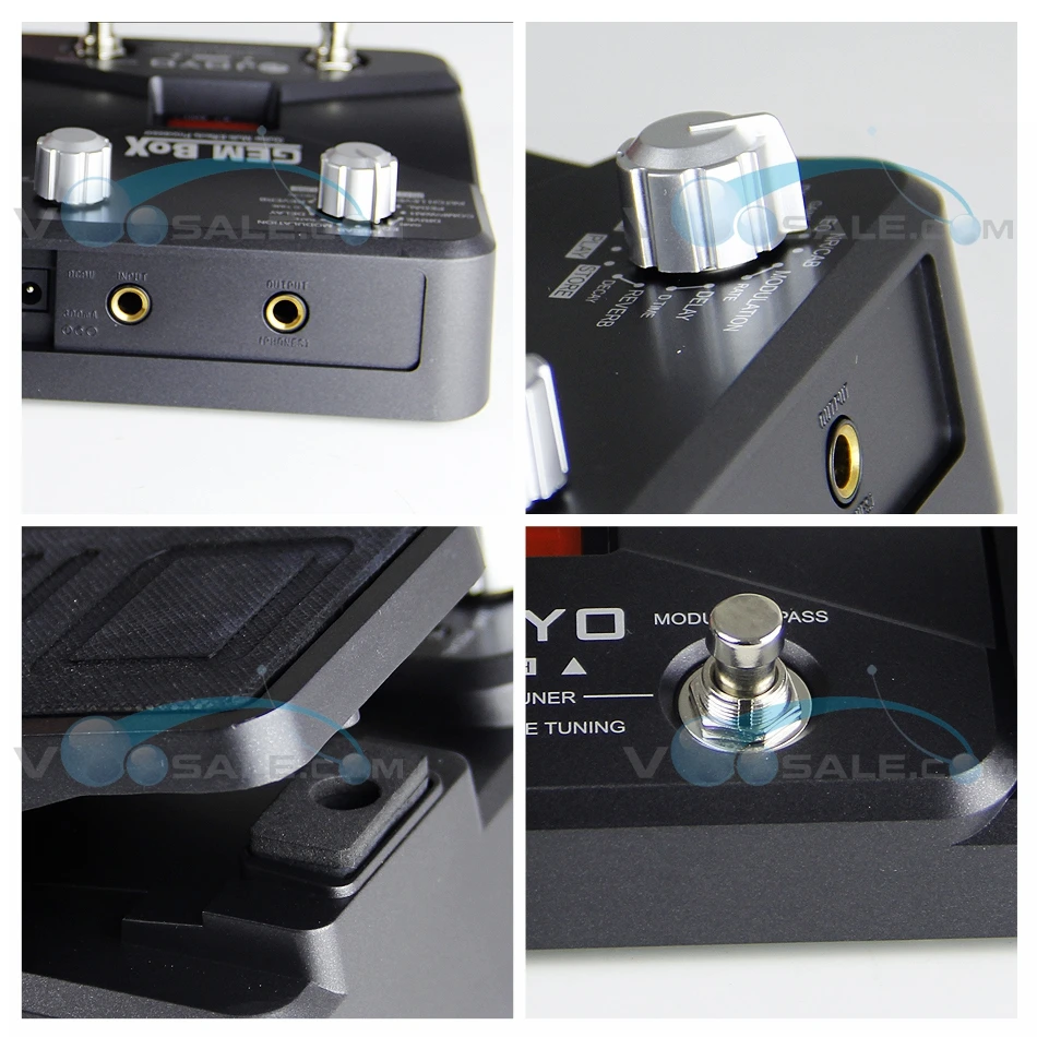 JOYO GEM BOX Pedal гитарный многоэффектный процессор Powere 9 В DC адаптер назначение Expression 25