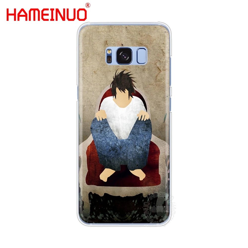 HAMEINUO чехол для сотового телефона с аниме Death Note Samsung Galaxy S9 S7 edge PLUS S8 S6 S5 S4 S3