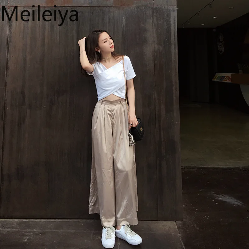 Сексуальный короткий топ с v-образным вырезом и высокой талией женская футболка