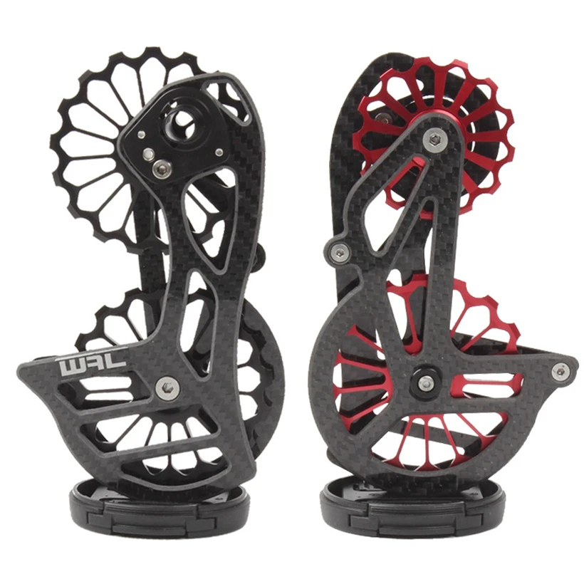 

Road Bike carbon Fiber Large Guide Wheel 5800/6000/7000/8000/ 9000 Bicycle Rear Derailleur Ceramic 13T 17T bicycle Rollar