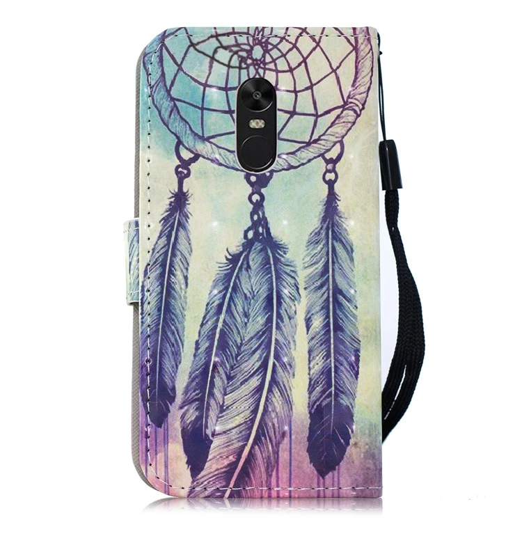 Флип-кожаный чехол для Coque Xiaomi Redmi Note 4 чехол 3D окрашенный чехол-книжка для Etui Xiomi Redmi Note 4X панда кошелек чехол для телефона