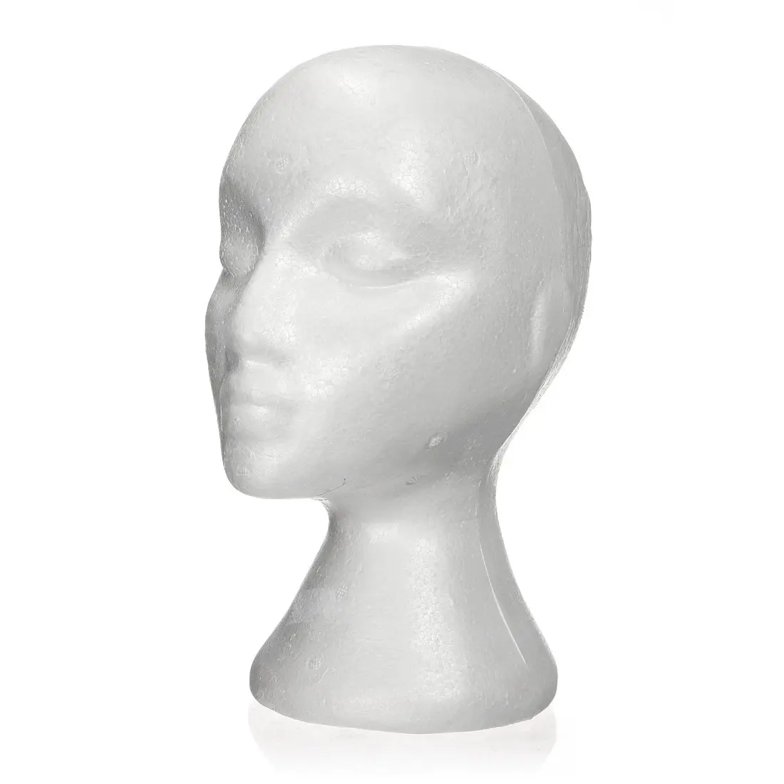 Hot Sale Dummy  Wig Stand  Wig Head  Mannequin Head Female Foam Polystyrene Exhibitor For Cap Headphones Hair Accessories