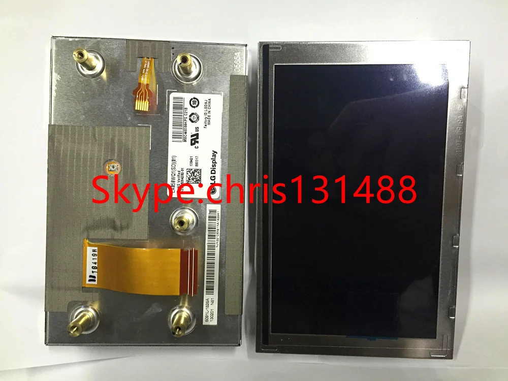 100% Совершенно новый 5.8-дюймовый LCD-дисплей LA058WQ1(SD)(01) LA058WQ1-SD01 для автомобильного навигационного экрана Mercedes B200 с бесплатной доставкой.