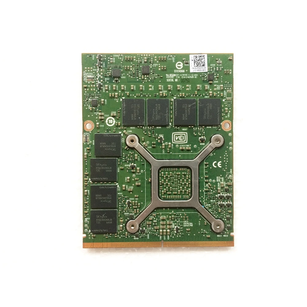 Видеокарта для ноутбука Precision 7710 M6800 8 ГБ GDDR5 MXM 1JY2V M5000M | Компьютеры и офис