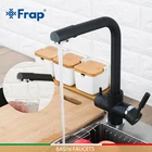 Смеситель для кухни FRAP, латунный кран с фильтром, для раковины