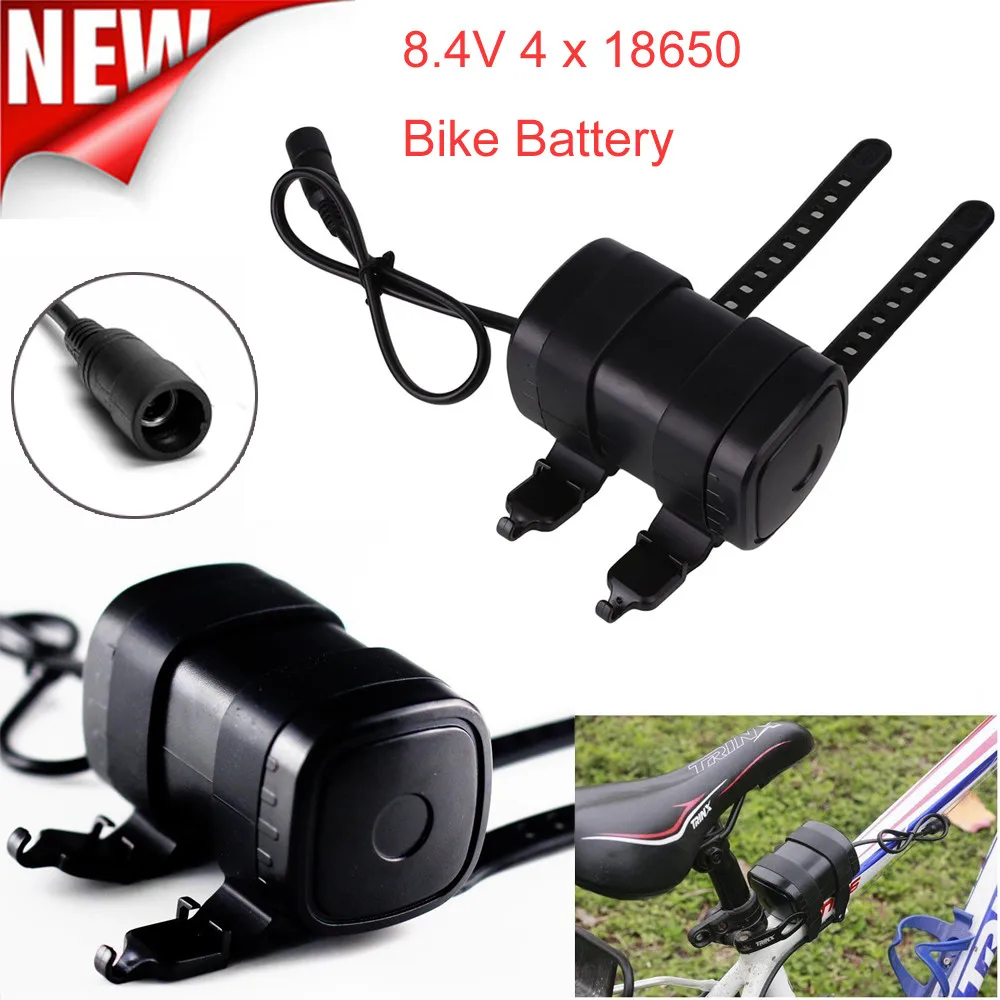 MUQGEW новейший 8,4 V USB Перезаряжаемый 6000mAh 4X18650 Аккумулятор для велосипеда, светильник, фонарь для велосипеда, водонепроницаемый аккумулятор для велосипеда