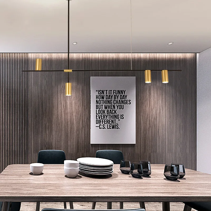 Креативный дизайн светодиодный люстры личность висит филиал лампы для Гостиная