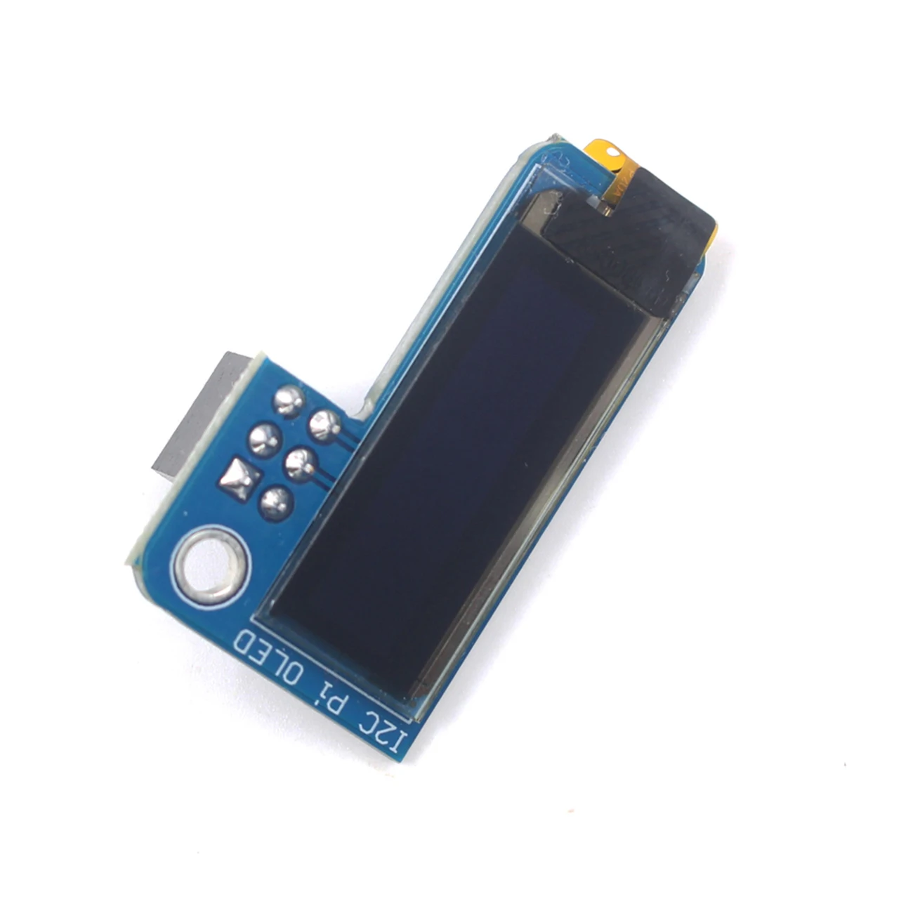1 шт. pioled 0,91 дюймов межсоединений интегральных схем I2C 128x32 oled-дисплей монохромный Экран дополнение для Raspberry Pi Zero SSD1306 Синий DC 3,3 V FZ3579