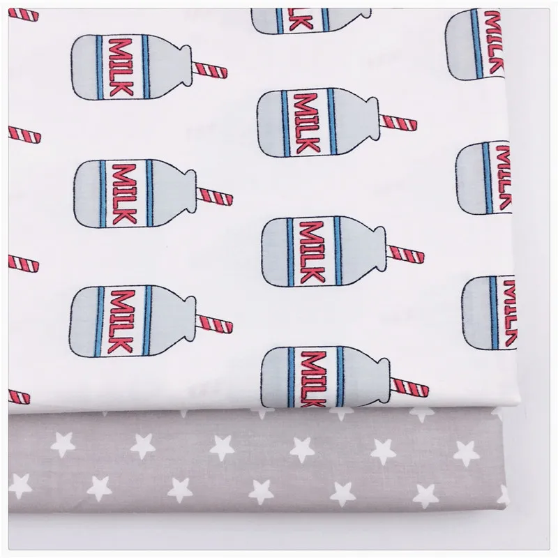 Серая хлопковая ткань Syunss для сделай сам лоскутное шитье квилтинг кукольная