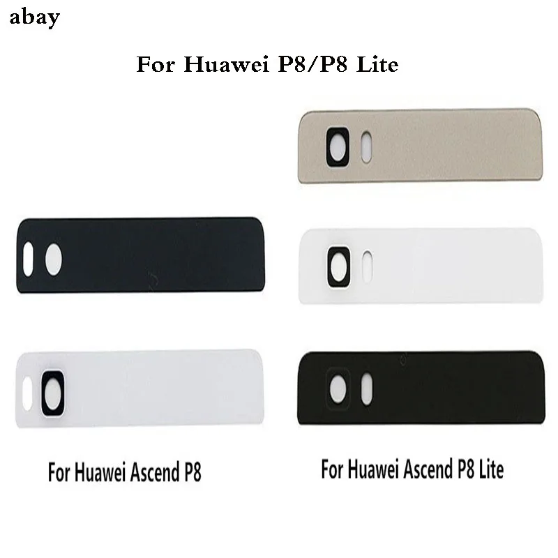 Абсолютно новое заднее покрытие Верхнее стекло для камеры Huawei Ascend P8 Lite запасные
