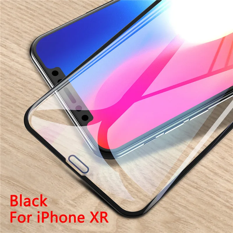 XR USLION 5D Защитное стекло для iPhone 7 6 6s 8 plus закаленное стекло для iPhone X Xr Xs XS Max Защитная пленка для экрана - Цвет: XR