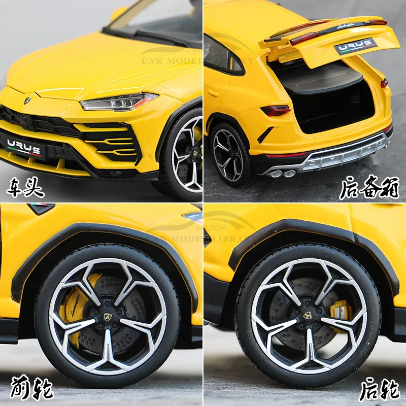 Collectible Alloy gld52 Stactic Scale Sports Car Models Die-cast coche carro Toys for Children 1:18 auto Vehicle Rambo Urus SUV | Игрушки и