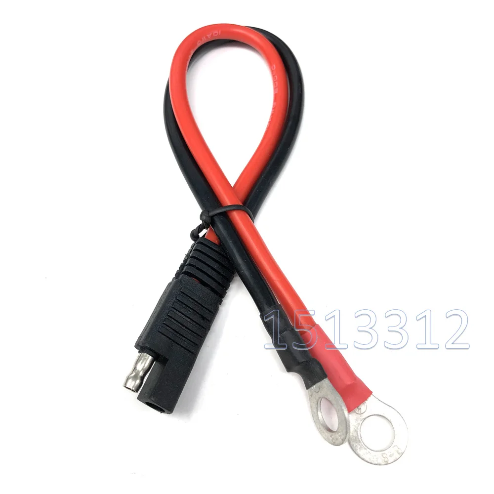 10AWG 30 см SAE к уплотнительному кольцу клеммный жгут 2 штырь быстроразъёмного