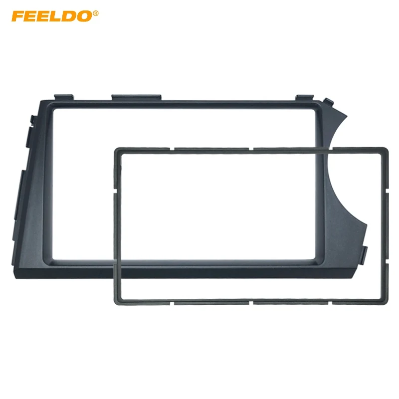 FEELDO автоустановка 2DIN Радио стерео CD/DVD для SSangyong Actyon Kyron (RHD) рамка фасции приборной
