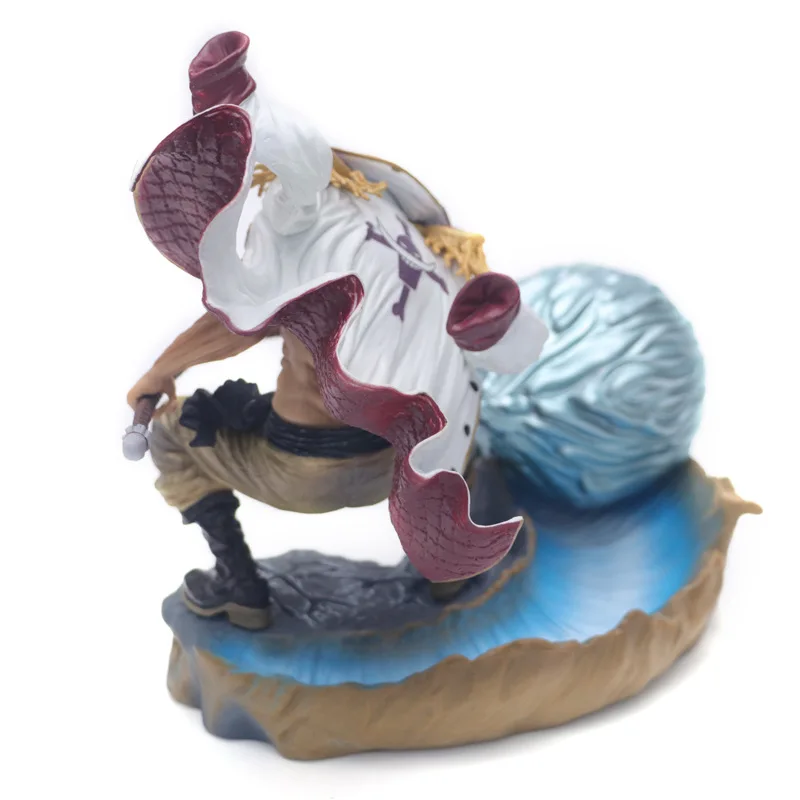 

Anime One Piece Four Emperors White Beard Edward Newgate Battle Ver. GK PVC Action Figure Statue Collectible Model Toys Doll