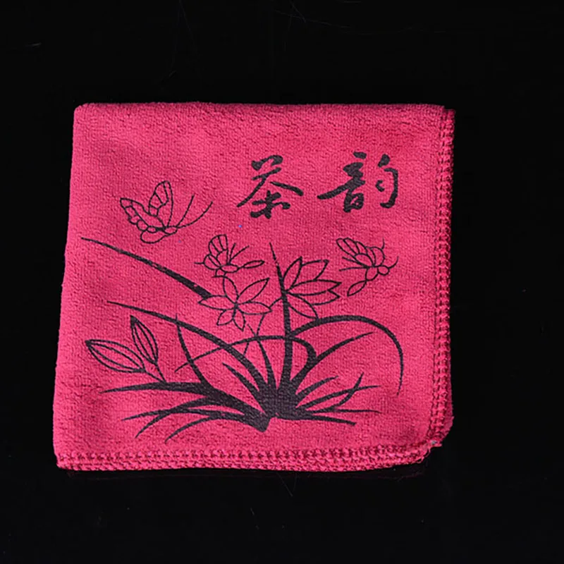 1 шт. китайское чайное полотенце инструменты для печати чая чайная ткань сильное