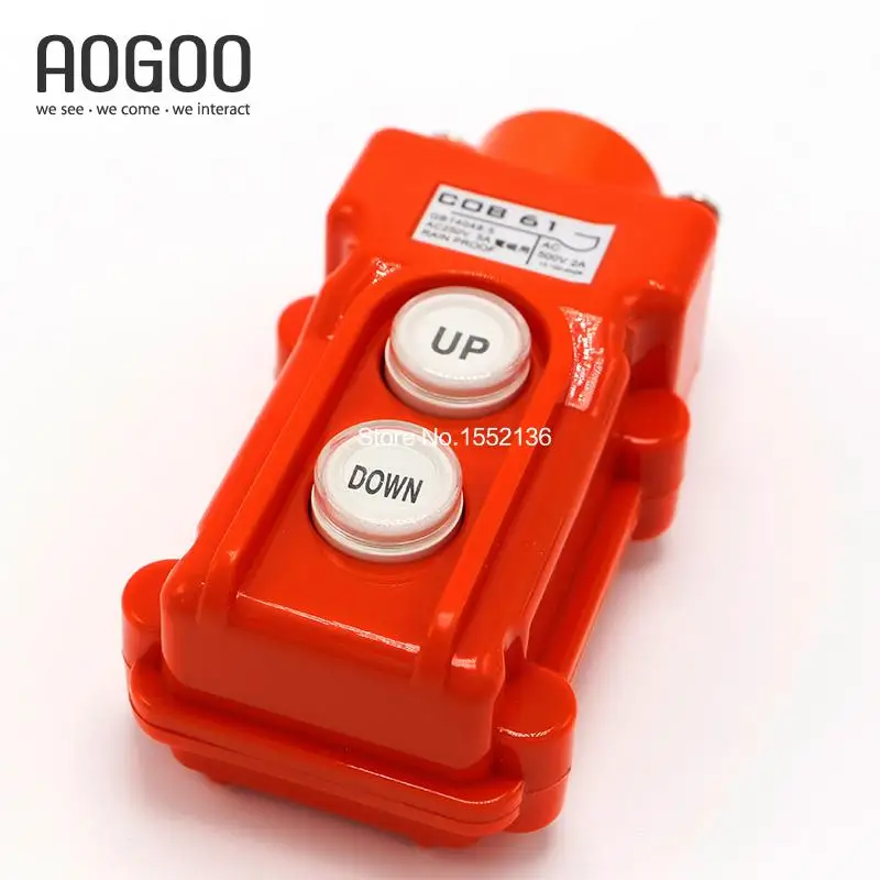 Водонепроницаемый подвесной подъемный кран подъемная станция кнопочный