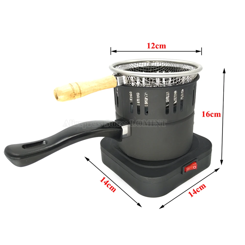 LOMINT черный подогреватель угля угольная плита Праймер горелка для кальяна кальян