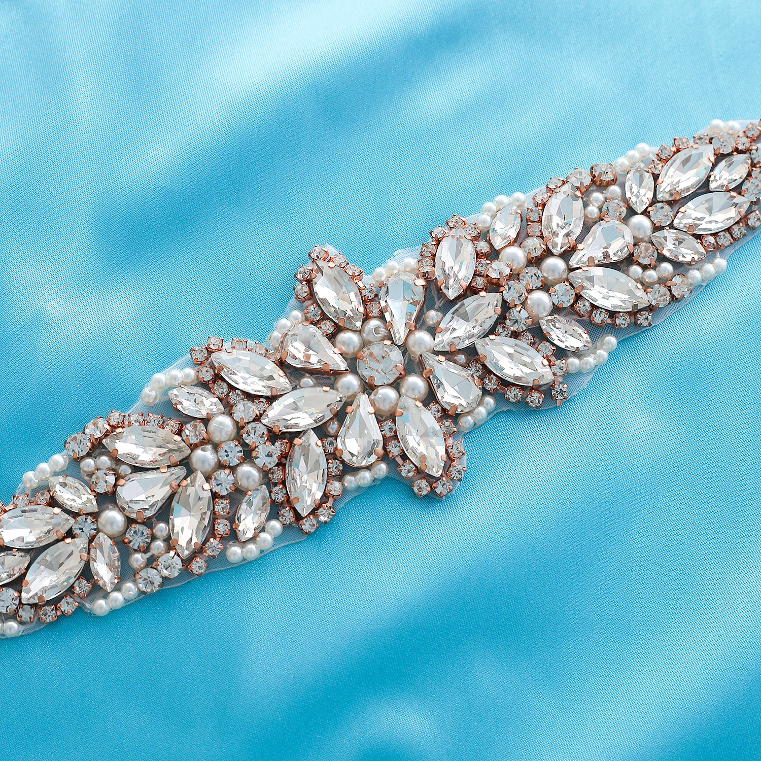 Стразы свадебные платья Пояс Хрустальная Аппликация DIY Свадебные аксессуары с