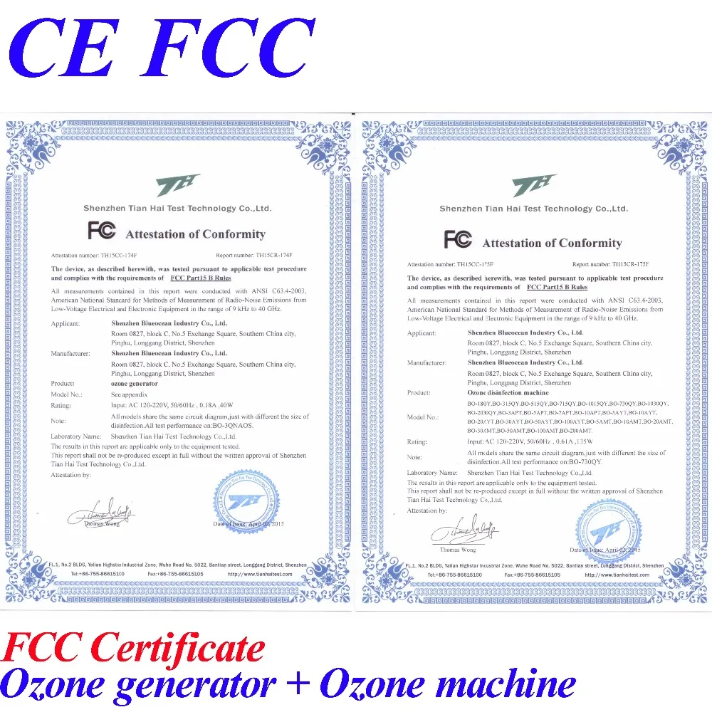 Pinuslongaeva CE EMC LVD FCC 20 Гц/ч кварцевый генератор озона набор гидротерапия домашний спа