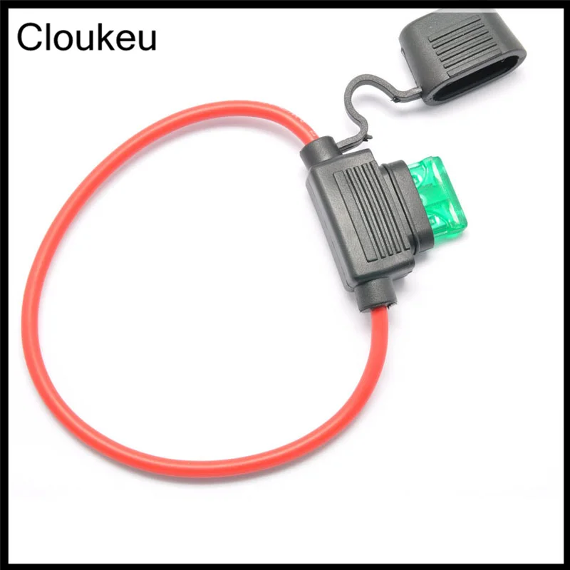 

5Pcs Medium Waterproof Car Fuse mounting base seat