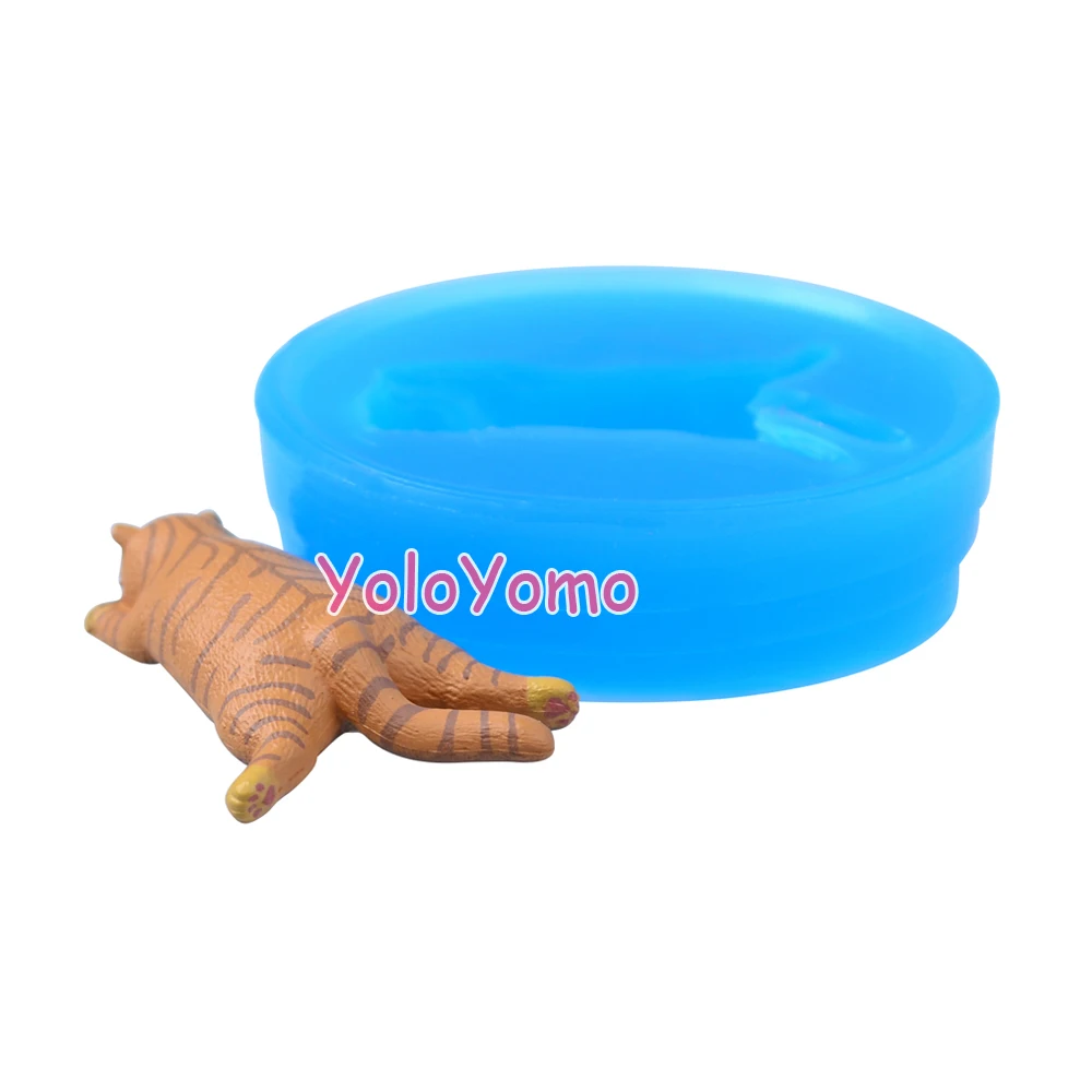 D567YL 38 1 мм 3D силиконовая форма в виде кота животных Sugarcraft помадка Конфеты Шоколад