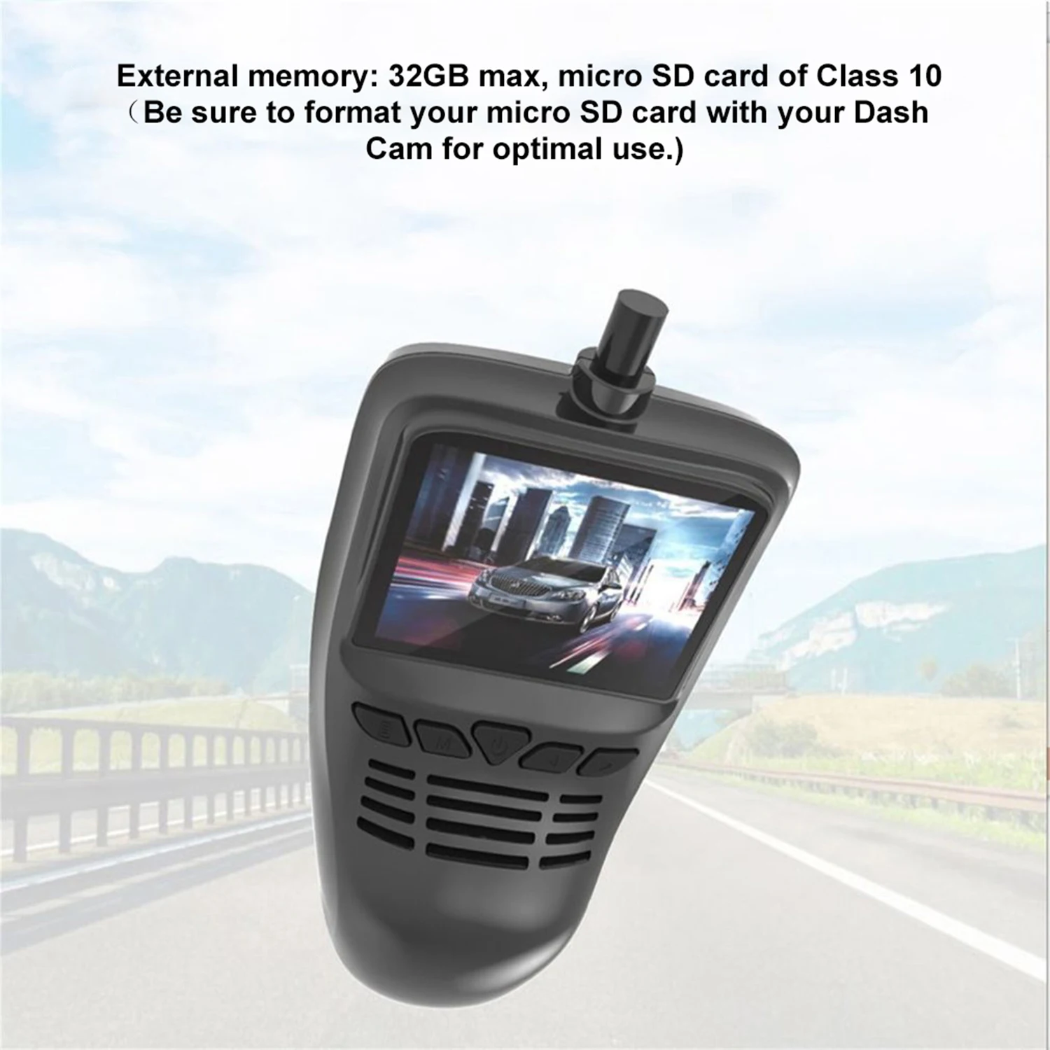 Маленький глаз Dash Cam Видеорегистраторы для автомобилей Регистраторы Камера с поддержкой Wi-Fi Full HD 1080p Широкий формат объектива G Сенсор Ночное видение Dash Cam