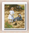 Вышивка крестиком, наборы для вышивания, 11CT и 14CT, труд бесплатно