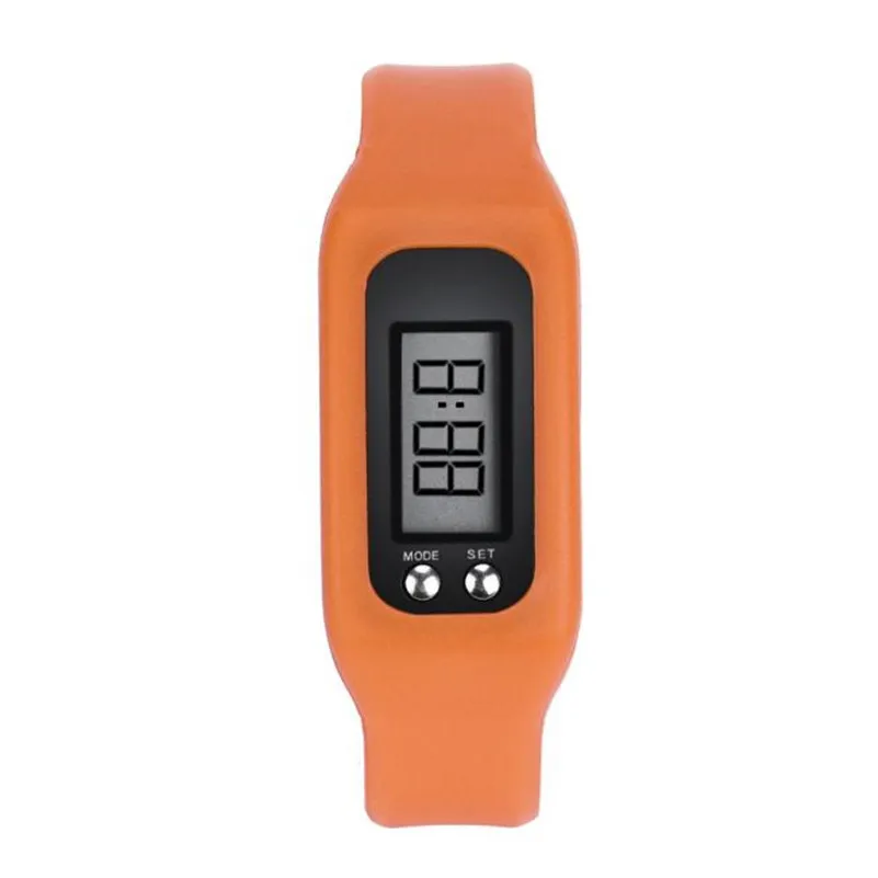 Цифровой шагомер с ЖК дисплеем Шаг ходьба расстояние счетчик калорий мужской