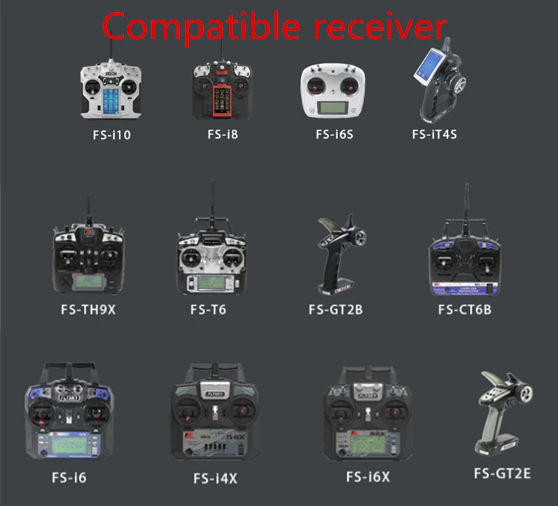 Flysky приемник FS-GR3E FS-A3 FS-iA6 FS-R6B FS-X6B FS-A8S FS-R9B FS-IA10B FS-IA10 | Игрушки и хобби