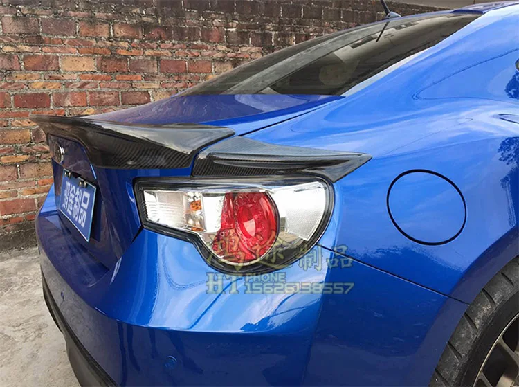 Подходит для Toyota GT86 BRZ TRD модифицированный задний спойлер из углеродного волокна |