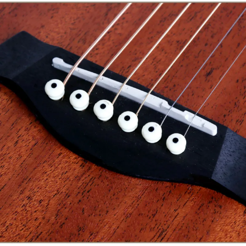 Дорожная гитара из красного дерева акустическая электрическая стальная струна 36