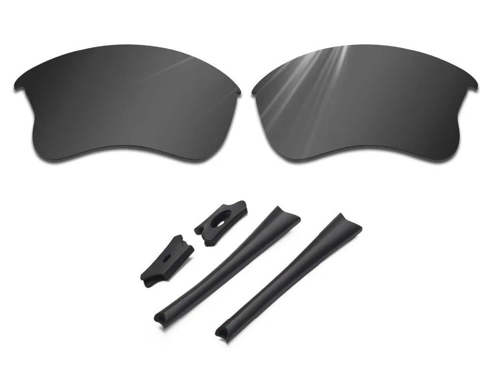 Glintbay поляризованные технические и резиновые наушники для Oakley Flak Jacket XLJ Glasses