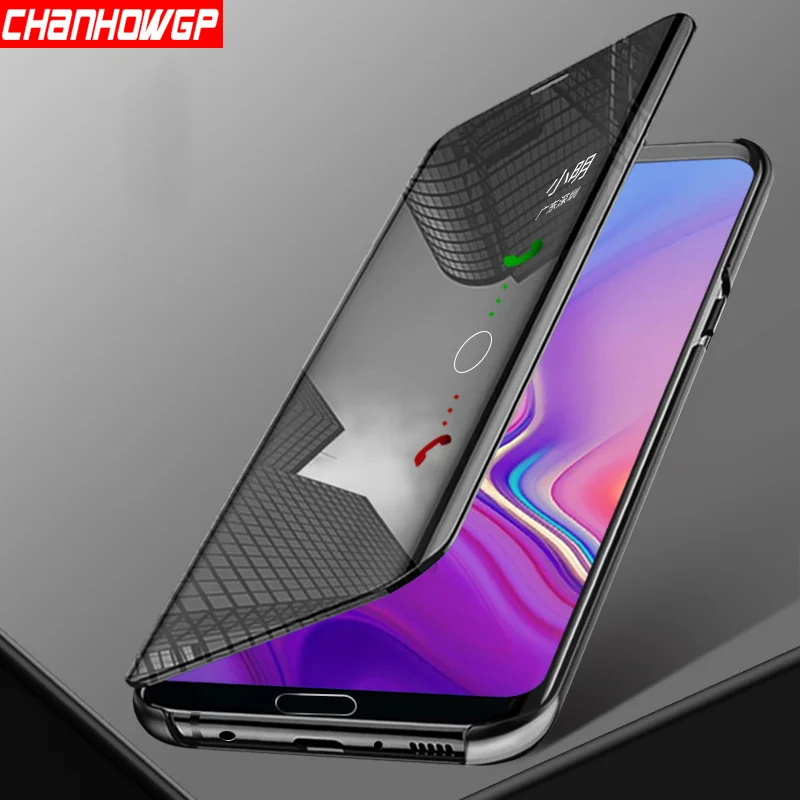 Зеркальный чехол для Huawei P20 P10 P9 P8 Lite 2017 P Smart Plus Nova 2i 3i Y5 Y6 Prime 2018 Mate 20 Honor 7C 7A Pro 8 9 View 10 |
