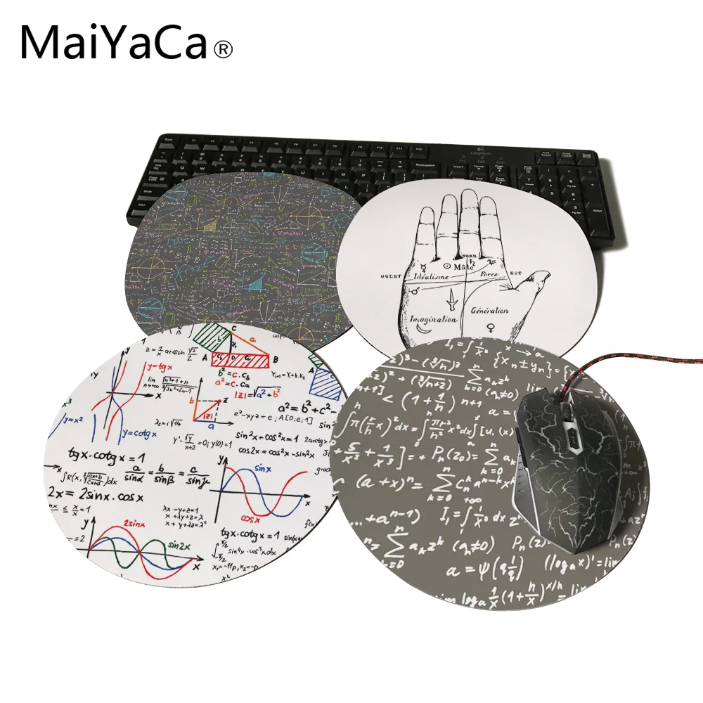 MaiYaCa натуральный каучук круглый игровой коврик для мыши низкая цена Хорошее