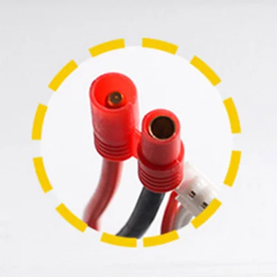 ZDF 22,2 V 5400MAH 6S li-po аккумулятор для Walkera Scout X4 TALI H500 авиационных машин и лодок - Цвет: Banana plug