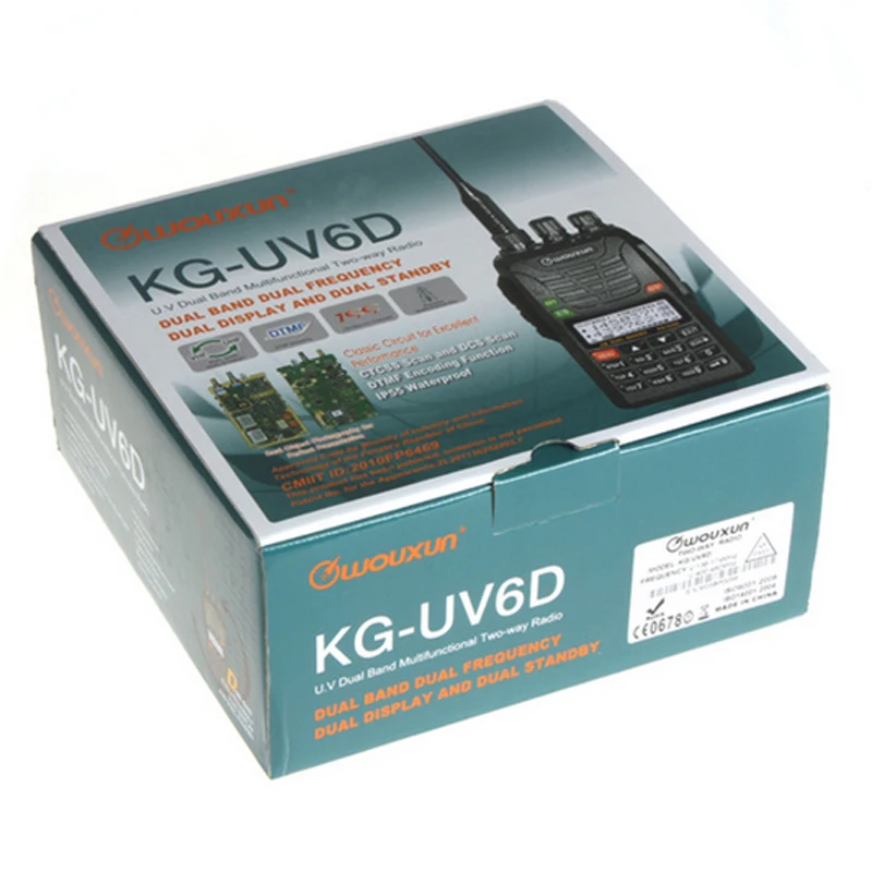 

New Original Wouxun KG-UV6D Dual Band VHF/UHF Professional FM Two-way Radio WOUXUN KG UV6D Walkie Talkie 10km