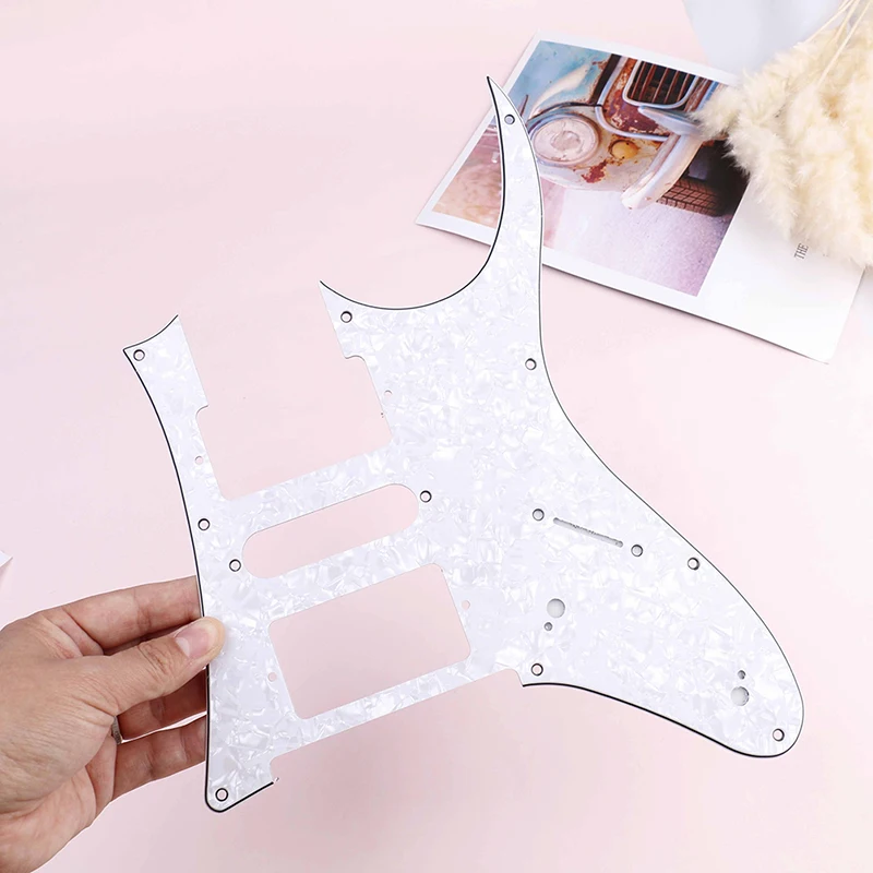 3 Цвета Новые 3ply защитная пластина Strat для гитары с HH макет Электрогитары Панель Запчасти музыкальный инструмент гитара Запчасти аксессуары