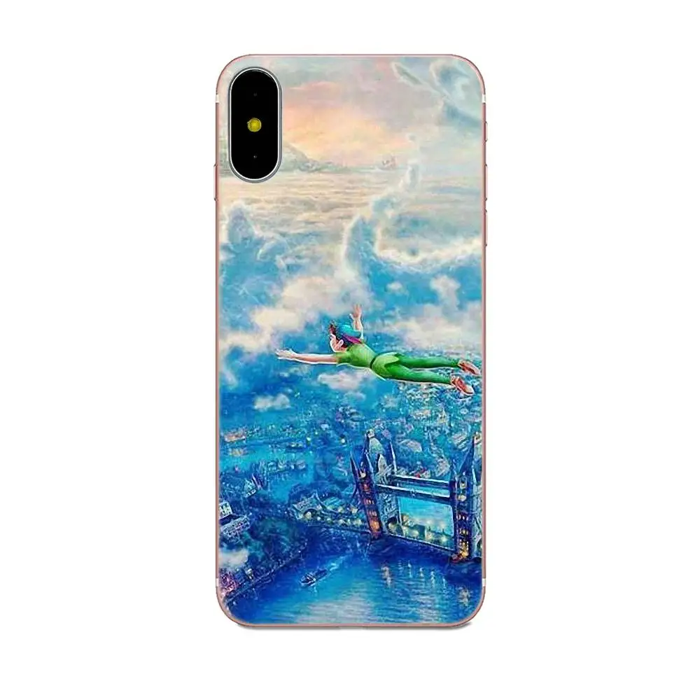 Чехол из ТПУ с Питером Пэном Венди для Sony Xperia Z Z1 Z2 Z3 Z4 Z5 compact Mini M2 M4 M5 T3 E3 E5 XA XA1 XZ Premium |