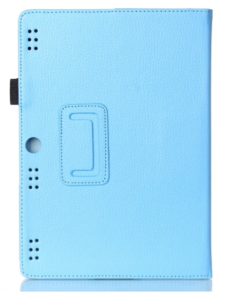 Роскошный кожаный защитный чехол книжка + 1 прозрачная защитная пленка для Lenovo Tab 2