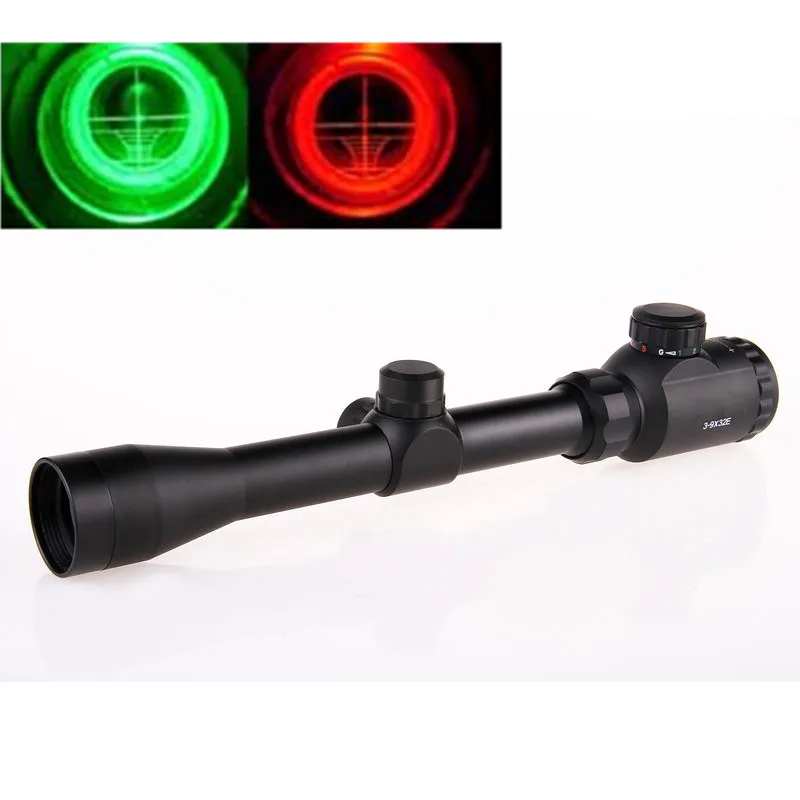 Riflescope 3-9x32EG подходит для всех ружья крепление для оптики Тактический телескопический прицел для охоты охотничье оружие телескоп прицел