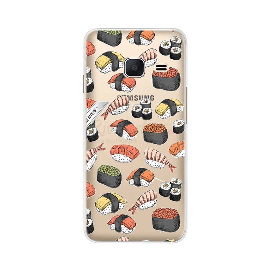 Чехол для телефона samsung J1 Mini J105 J105H samsung Galaxy J1 J120 J120F SM-J120F чехол-бампер Силиконовый ТПУ чехол с цветами