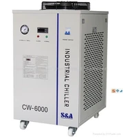 industrial water chiller cool 3x 100w 4x 80w co2 laser tube 220v 50hz cw 6000ah