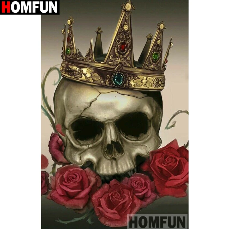 Алмазная 5D картина HOMFUN Шаньтоу Ван полноразмерная/круглая Вышивка крестиком