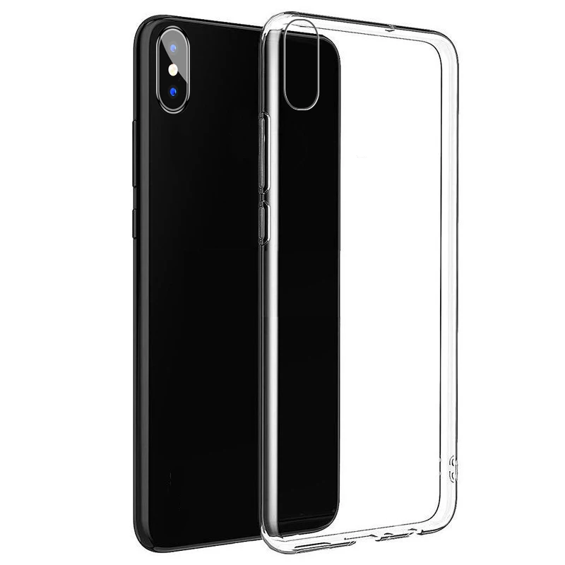 Подходит для Apple iPhone X/xs/xsmax мобильный телефон силиконовый прозрачный